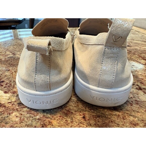 VIONIC Chantel Penny Loafer Women's 9.5 W Sand Suede Slip-On Sneaker RT$130 - Picture 12 of 12